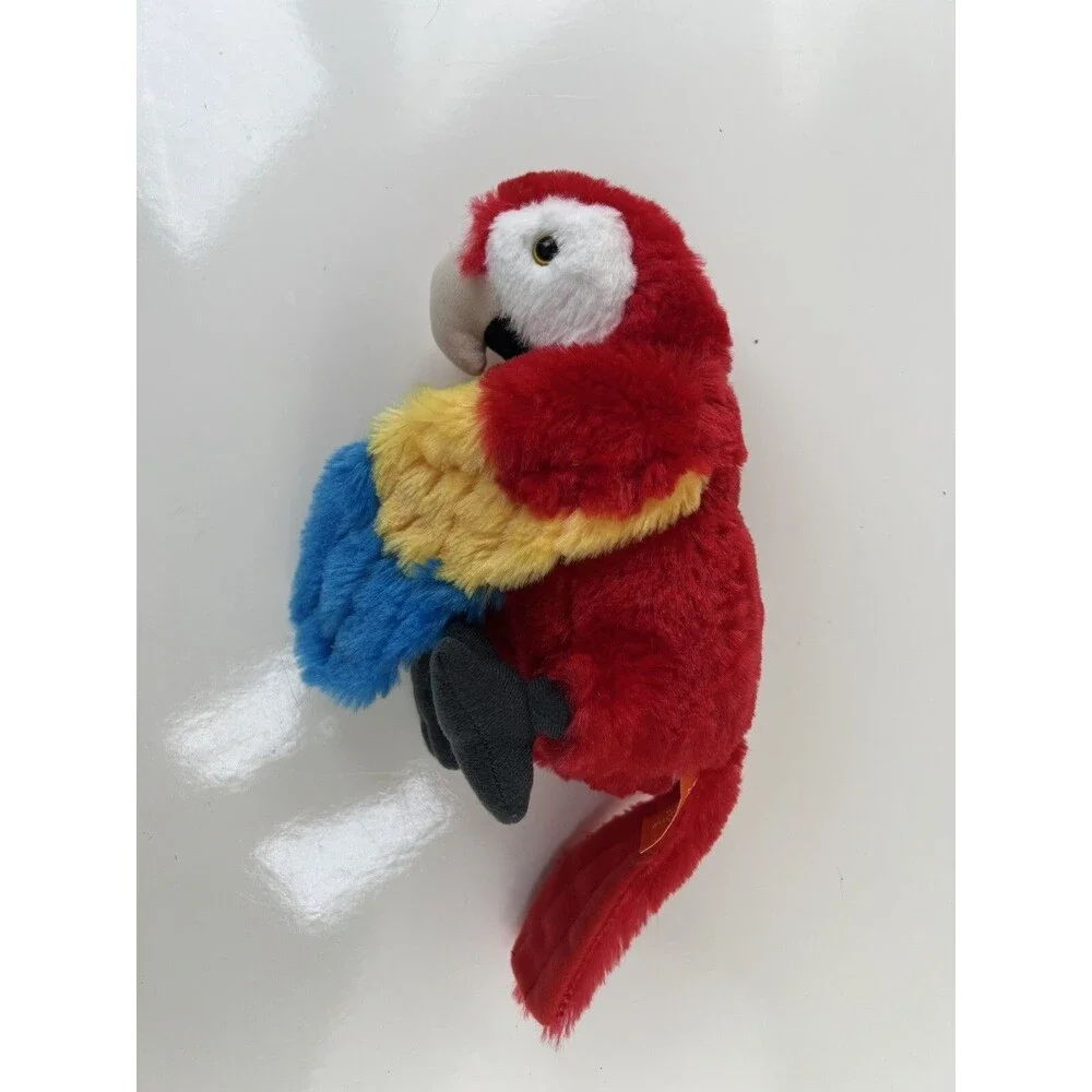 Wild Republic Macaw Parrot Red Blue Yellow Realistic 10